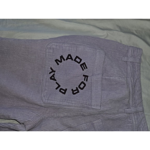 Patterson Wide Leg Wide Corduroy, Size 28 Waist 30" , Inseam 26" . Lavender ... - Picture 3 of 8